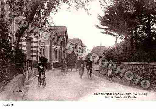 Ville de PORNIC, carte postale ancienne