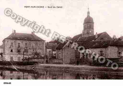 Ville de PORTSURSAONE, carte postale ancienne