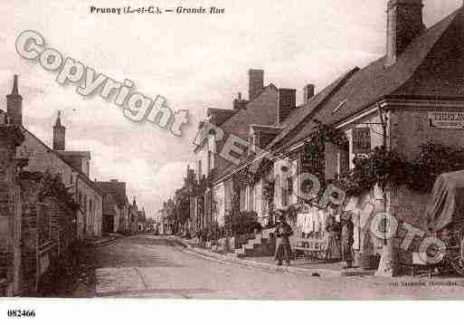 Ville de PRUNAYCASSEREAU, carte postale ancienne
