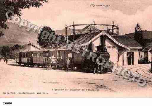 Ville de REMIREMONT, carte postale ancienne