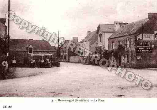 Ville de REMUNGOL, carte postale ancienne