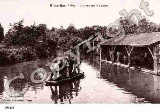 Ville de RICEYS(LES), carte postale ancienne