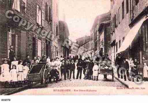 Ville de RIVEDEGIER, carte postale ancienne