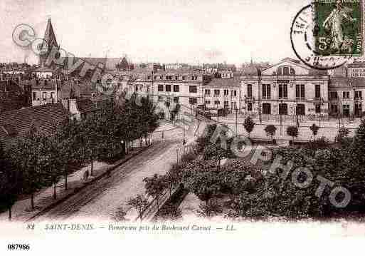 Ville de SAINTDENIS, carte postale ancienne