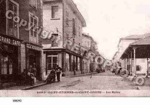 Ville de SAINTETIENNEDESTGEOIRS, carte postale ancienne