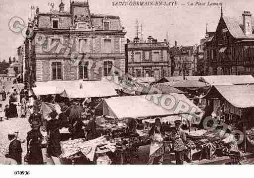 Ville de SAINTGERMAINENLAYE, carte postale ancienne