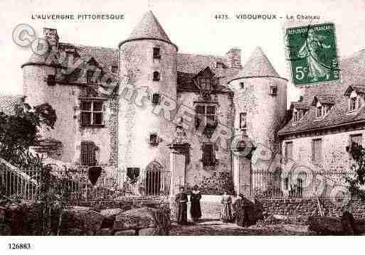 Ville de SAINTMARTINSOUSVIGOUROUX, carte postale ancienne