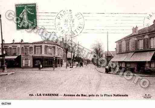 Ville de SAINTMAURDESFOSSES, carte postale ancienne