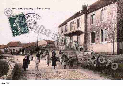 Ville de SAINTMAURICECRILLAT, carte postale ancienne