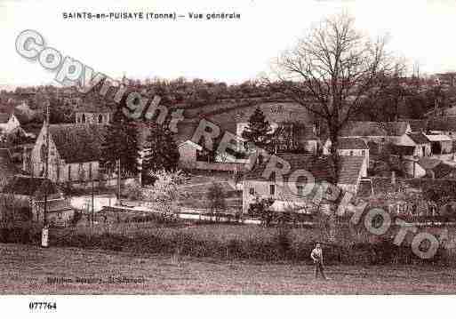 Ville de SAINTS, carte postale ancienne