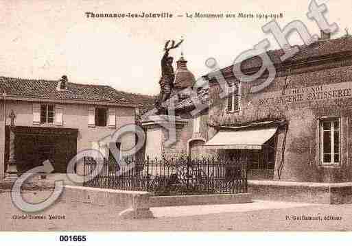 Ville de THONNANCELESJOINVILLE, carte postale ancienne