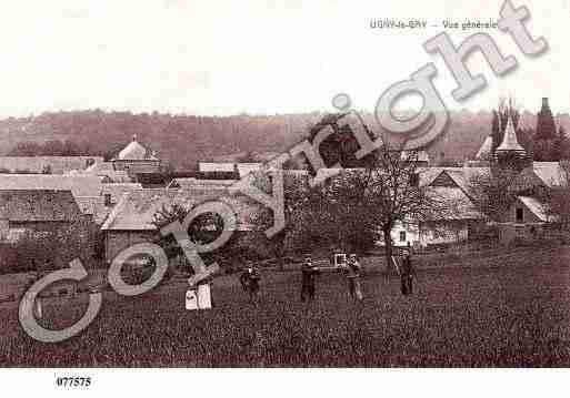 Ville de UGNYLEGAY, carte postale ancienne