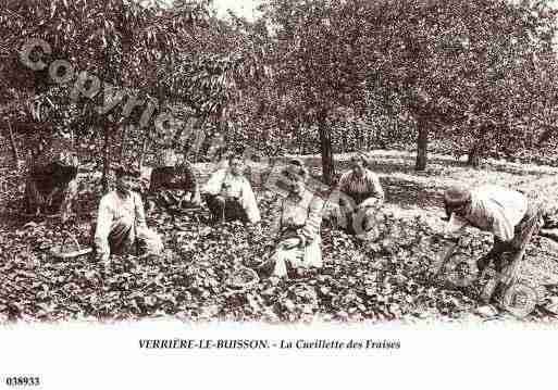 Ville de VERRIERESLEBUISSON, carte postale ancienne