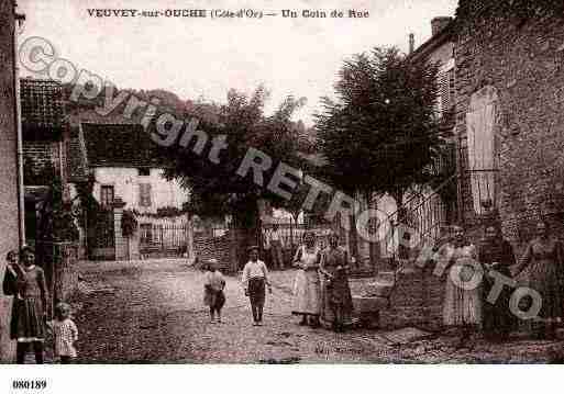 Ville de VEUVEYSUROUCHE, carte postale ancienne