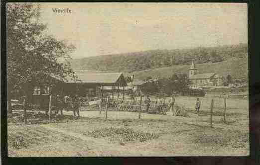 Ville de VIEVILLESOUSLESCOTES, carte postale ancienne