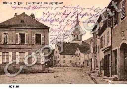 Ville de VILLE, carte postale ancienne