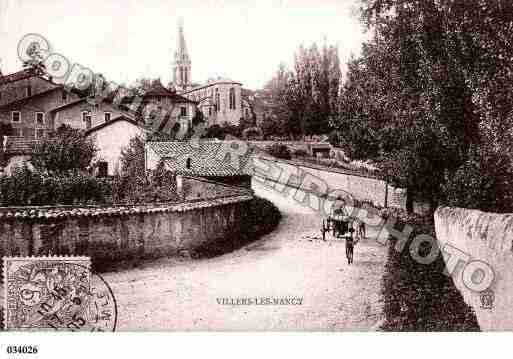 Ville de VILLERSLESNANCY, carte postale ancienne Ville de VILLERSLESNANCY, carte postale ancienne
