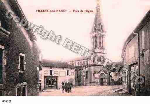 Ville de VILLERSLESNANCY, carte postale ancienne Ville de VILLERSLESNANCY, carte postale ancienne