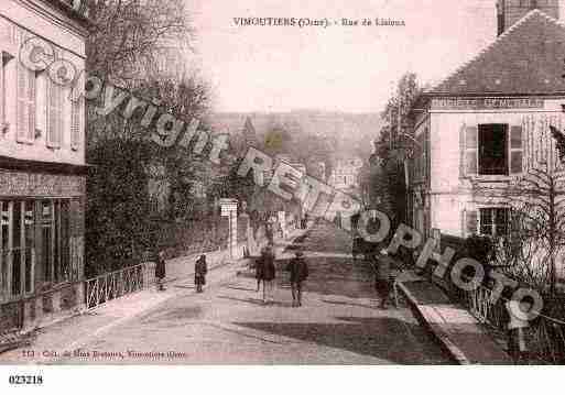 Ville de VIMOUTIERS, carte postale ancienne