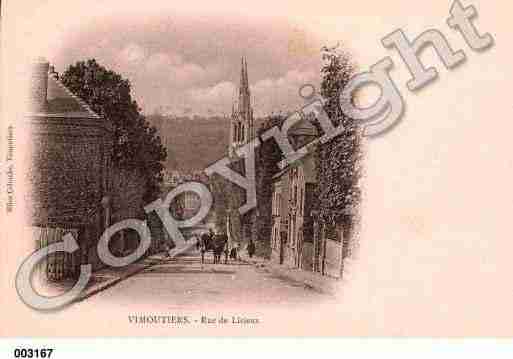 Ville de VIMOUTIERS, carte postale ancienne