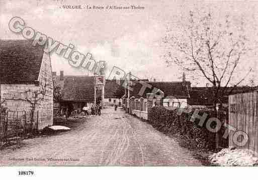 Ville de VOLGRE, carte postale ancienne